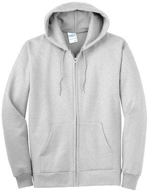 Essential Fleece Full-Zip Hooded Sweatshirt